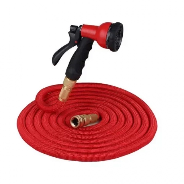 Λάστιχο Κόκκινο Επεκτεινόμενο Σετ Magic Hose 25m