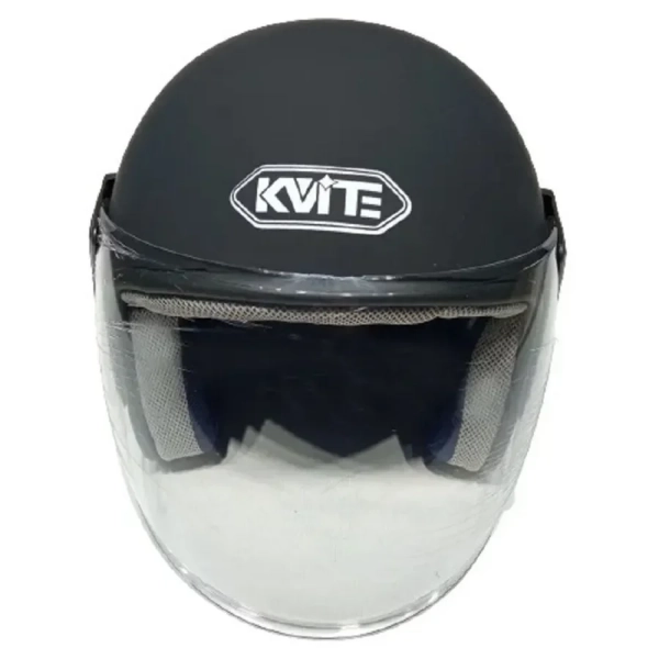 Kvite Κράνος για Ποδήλατο και Πατίνι Jet Unisex YF-618 Μαύρο - Μέγεθος M