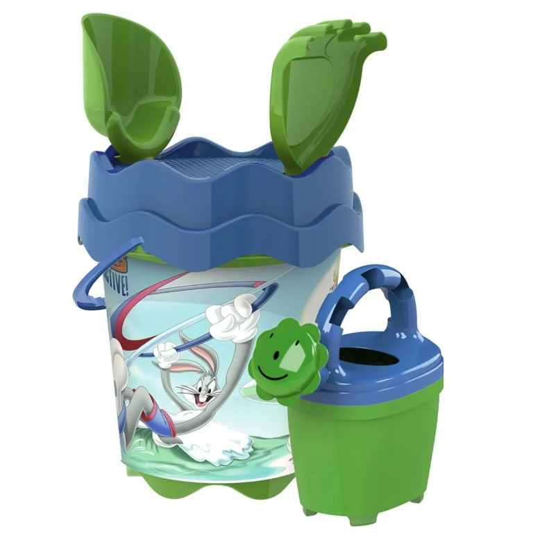 ΚΟΥΒΑΔΑΚΙ ΠΟΤΙΣΤΗΡΙ LOONEY ΣΕΤ=5ΤΕΜ Φ17cm Warner Bros WB-W-1806-LT