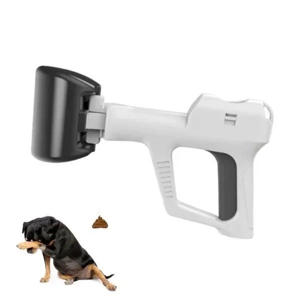 Συσκευή Συλλέκτης Περιττωμάτων Σκύλου Scooper of Pets Poops Λευκό-Μαύρο