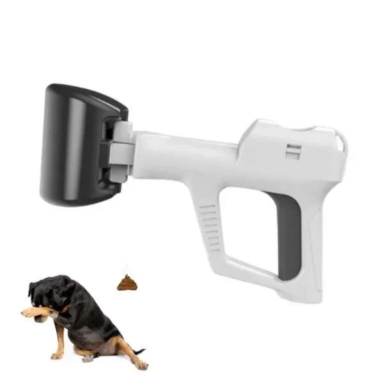 Συσκευή Συλλέκτης Περιττωμάτων Σκύλου Scooper of Pets Poops Λευκό-Μαύρο