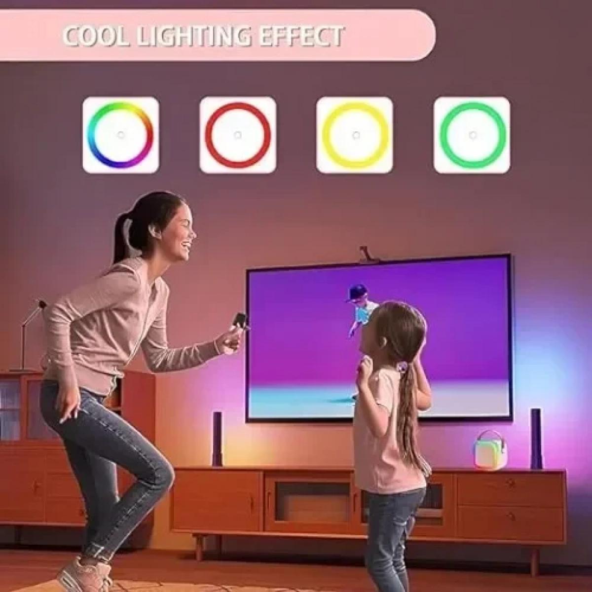 Ασύρματο Ηχείο Bluetooth με μικρόφωνο Karaoke K12 Ροζ