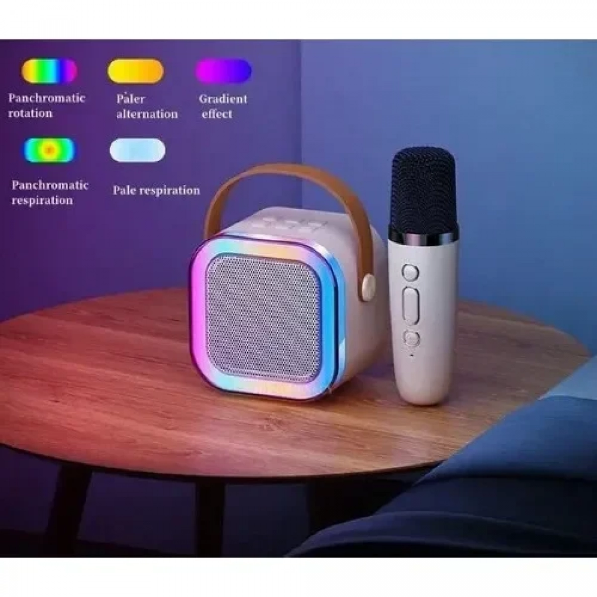 Ασύρματο Ηχείο Bluetooth με μικρόφωνο Karaoke K12 Μπλε