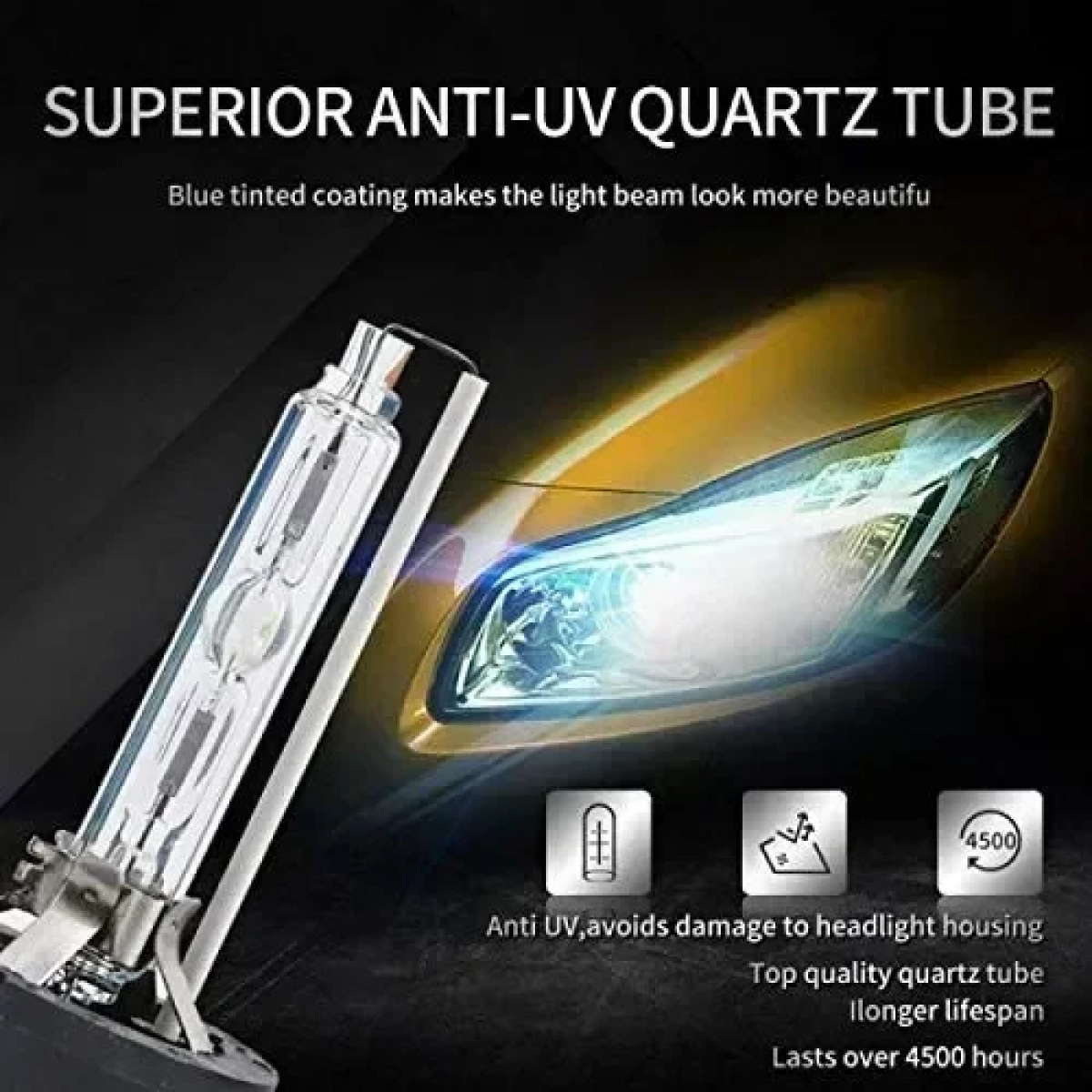 Λάμπες Xenon HID 35W 6000K σετ 2 τεμαχίων W01650-2