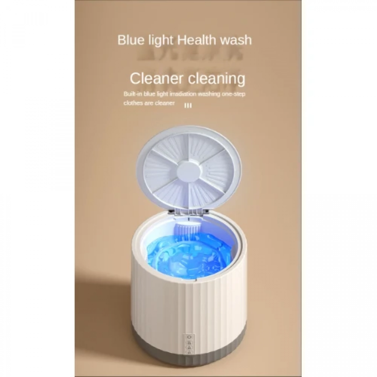 Φορητό πλυντήριο ρούχων - Mini Washing Machine XM004 ροζ