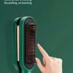 Ισιωτικό & Χτένα Μαλλιών 2 σε 1 - Fast Heat Negative Ions LCD Hair Styler Kemei KM-2237