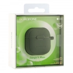 Borofone BW29 In-ear Bluetooth Handsfree Ακουστικά Με Θήκη Φόρτισης - Χακί