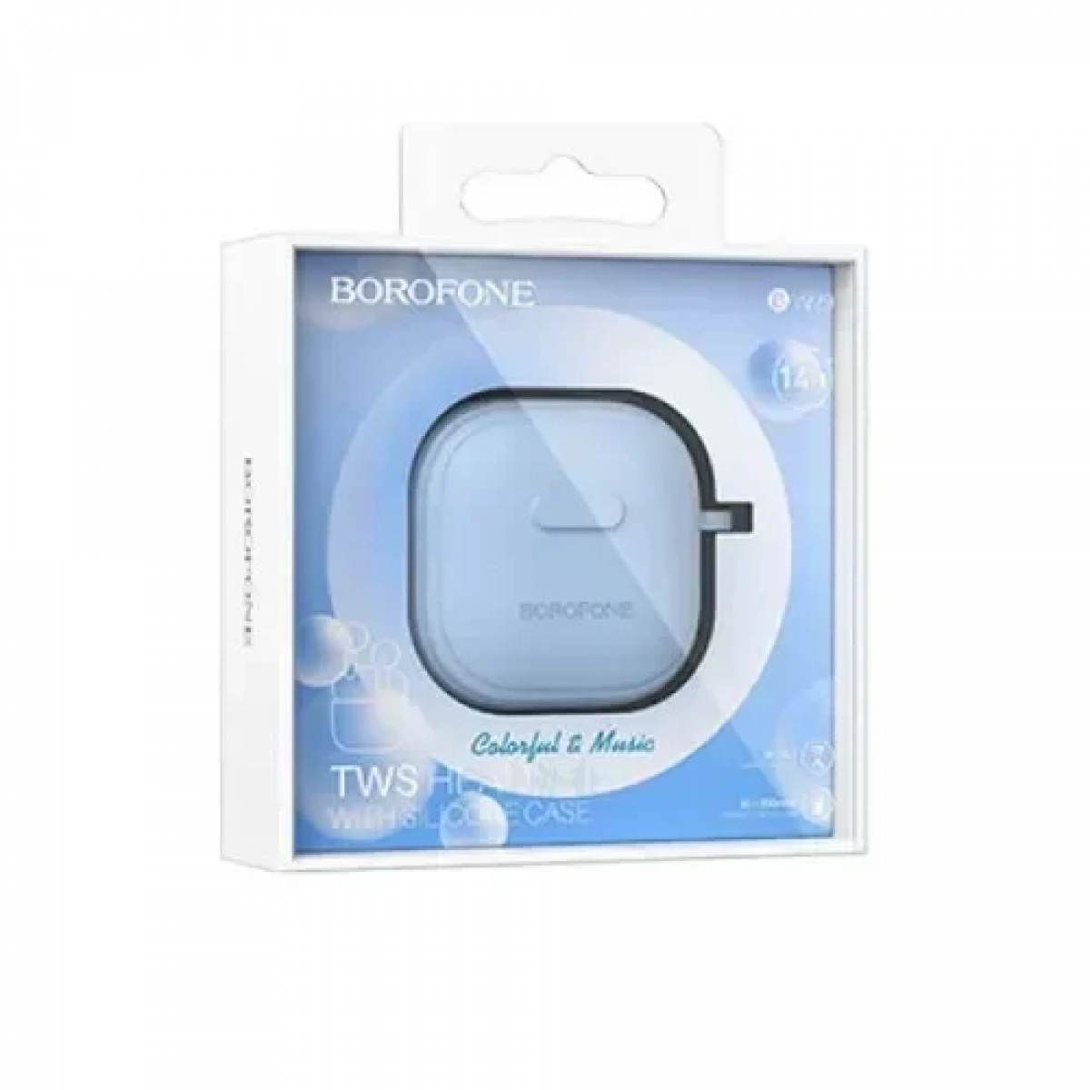 Borofone BW29 In-ear Bluetooth Handsfree Ακουστικά Με Θήκη Φόρτισης - Γαλάζια