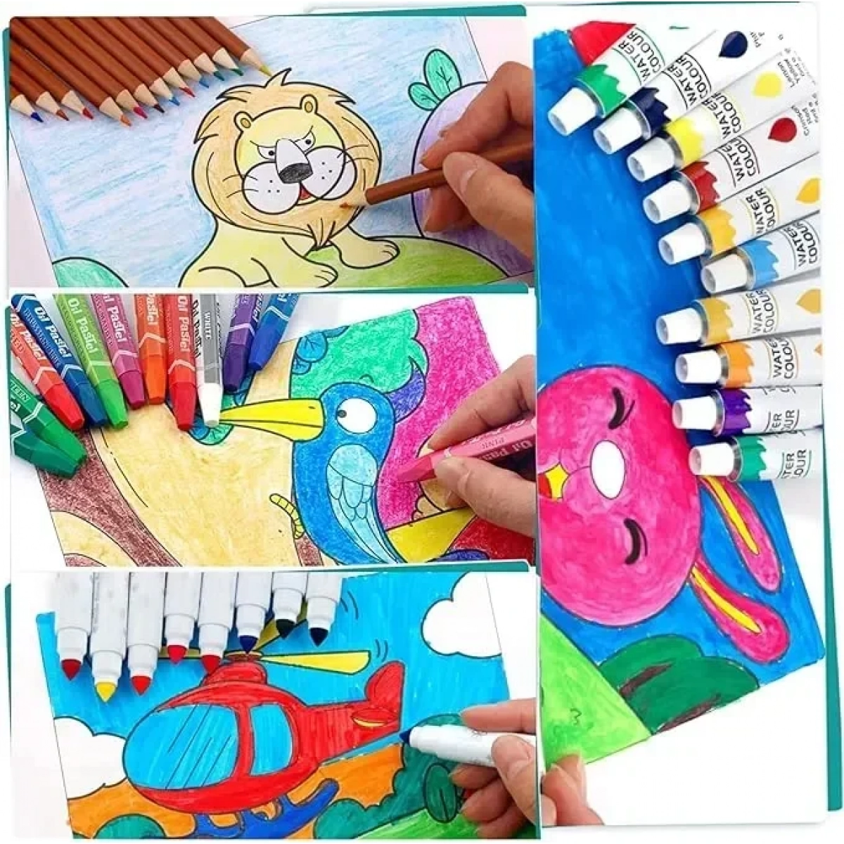 Σετ Ζωγραφικής σε Βαλιτσάκι 145τμχ KidsArt