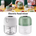 Επαναφορτιζόμενος mini Φορητός Πολυκόπτης 250ml σε Πράσινο Χρώμα
