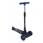 Παιδικό Scooter Αναδιπλούμενο με LED και Μουσική και Ρυθμιζόμενο Τιμόνι σε μπλε χρώμα