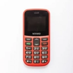 Κινητό Τηλέφωνο GSM Dual SIM με μεγάλο πληκτρολόγιο για ηλικιωμένους SOS Senior MXMID B210 Κόκκινο