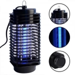 Ηλεκτρική Εντομοπαγίδα Led UV 3W σε μαύρο χρώμα CMD-3-D