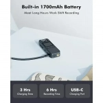 Μίνι Κάμερα HD 1080P 1,3'' με Περιστρεφόμενο Φακό 180° - Βιντεοκάμερα - Εγγραφή ήχου - Κλιπ