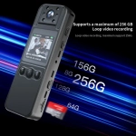 Μίνι Κάμερα HD 1080P 1,3'' με Περιστρεφόμενο Φακό 180° - Βιντεοκάμερα - Εγγραφή ήχου - Κλιπ