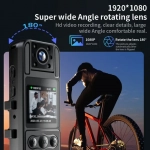 Μίνι Κάμερα HD 1080P 1,3'' με Περιστρεφόμενο Φακό 180° - Βιντεοκάμερα - Εγγραφή ήχου - Κλιπ