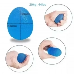 Κιτ Εκγύμνασης Χεριού 5 τεμαχίων Adjustable Grip Μπλε