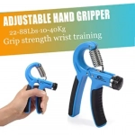 Κιτ Εκγύμνασης Χεριού 5 τεμαχίων Adjustable Grip Μπλε