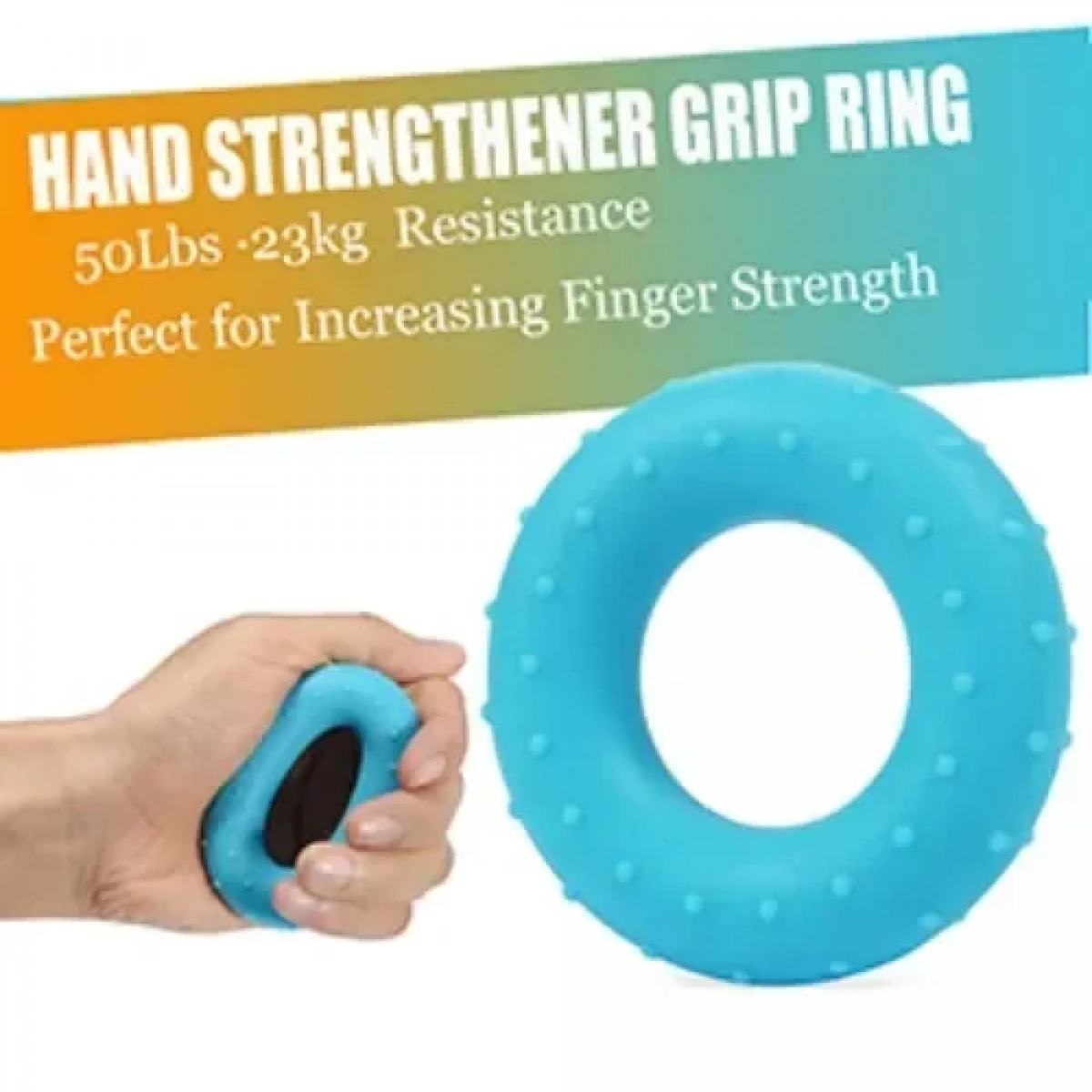 Κιτ Εκγύμνασης Χεριού 5 τεμαχίων Adjustable Grip Μπλε