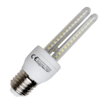 Λάμπα LED 2U E27 9W 6500K Aigostar