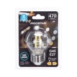Λάμπα νήματος LED G45 ​​E27 4W 6500K Aigostar