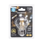 Λάμπα νήματος LED G45 ​​E27 6W 2700K Aigostar