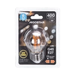 Λάμπα νήματος LED Amber G45 ​​E27 4W 2200K Aigostar