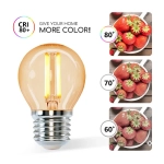 Λάμπα νήματος LED Amber G45 ​​E27 4W 2200K Aigostar