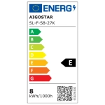 Λάμπα νήματος LED ST64 E27 8W 2700K Aigostar