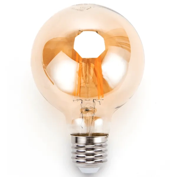 Λάμπα νήματος LED Amber G80 E27 6W 2200K Aigostar