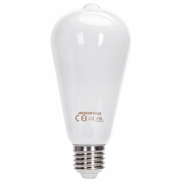 Λάμπα νήματος LED Milky White ST64 E27 8W 2700K Aigostar