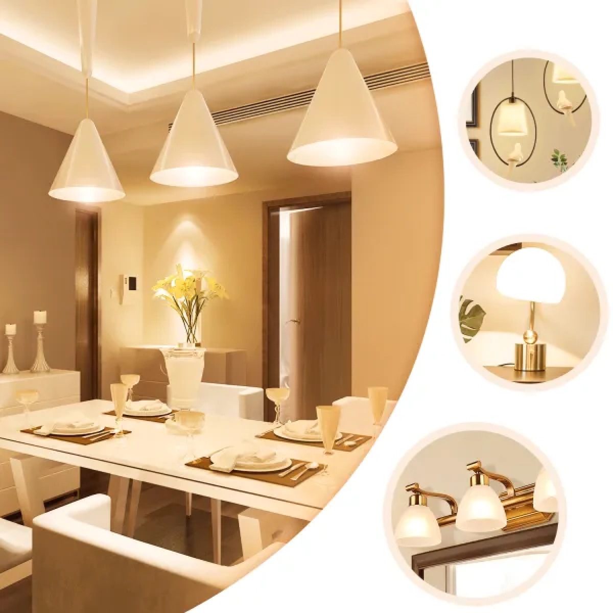 Λάμπα νήματος Amber LED C35 E14 4W 2200K Aigostar