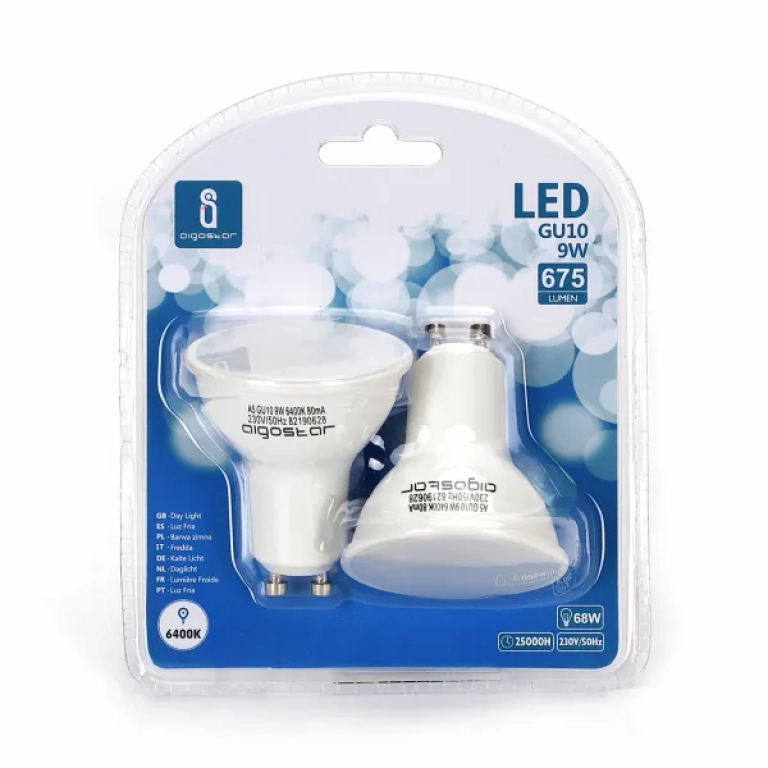 Λάμπες LED 2 τμχ GU10 9W 6500K Aigostar