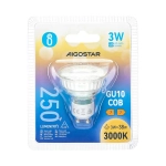 Λάμπα LED GU10 COB 3W 3000Κ Aigostar