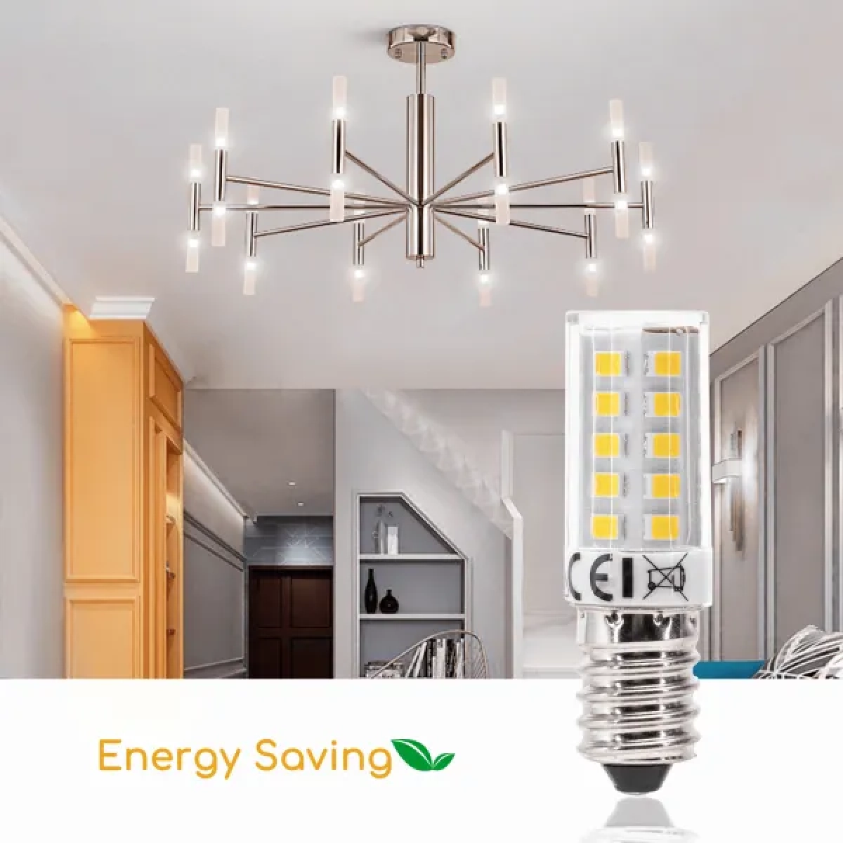 Λάμπα LED E14 3,5W 6500K Aigostar