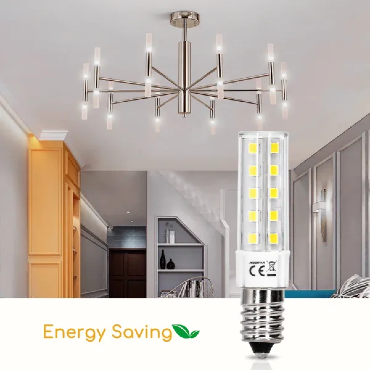 Λάμπα LED E14 5,5W 6500K Aigostar