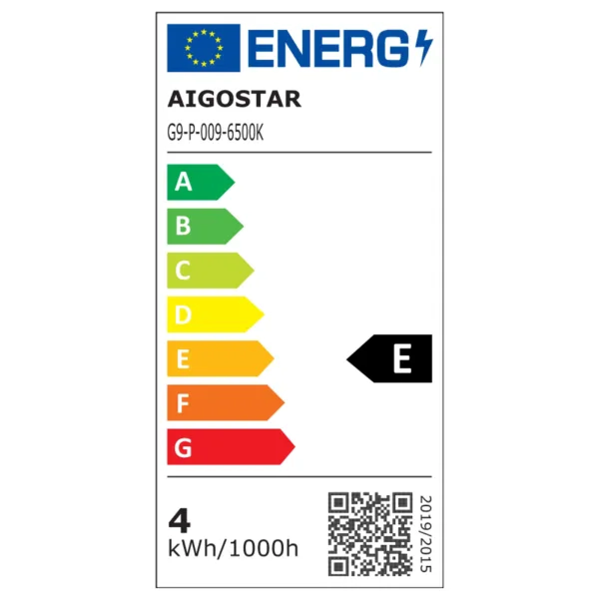 Λάμπα LED G9 4W 6500K Aigostar