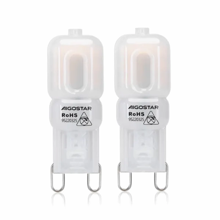 Λάμπες 2 τμχ LED G9 2W 3000K Aigostar
