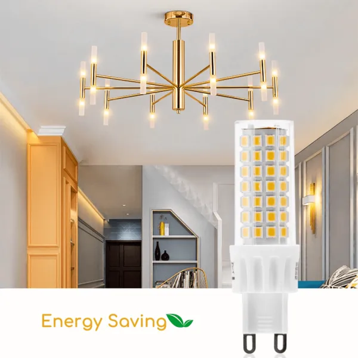 Λάμπα LED G9 6W 3000K Aigostar