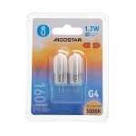 Λάμπες 2 τμχ LED G4 1.7W 3000K Aigostar - Image 4