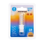 Λάμπα LED G9 5.5W 3000K Aigostar