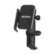 Μεταλλική βάση κινητού μηχανής Motowolf MDL2821 mirror mount Μαύρη