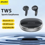 Ακουστικά True Wireless Bluetooth 5.3 με μικρόφωνο HD Hifi Sound TWS Awei T75 - Λευκά