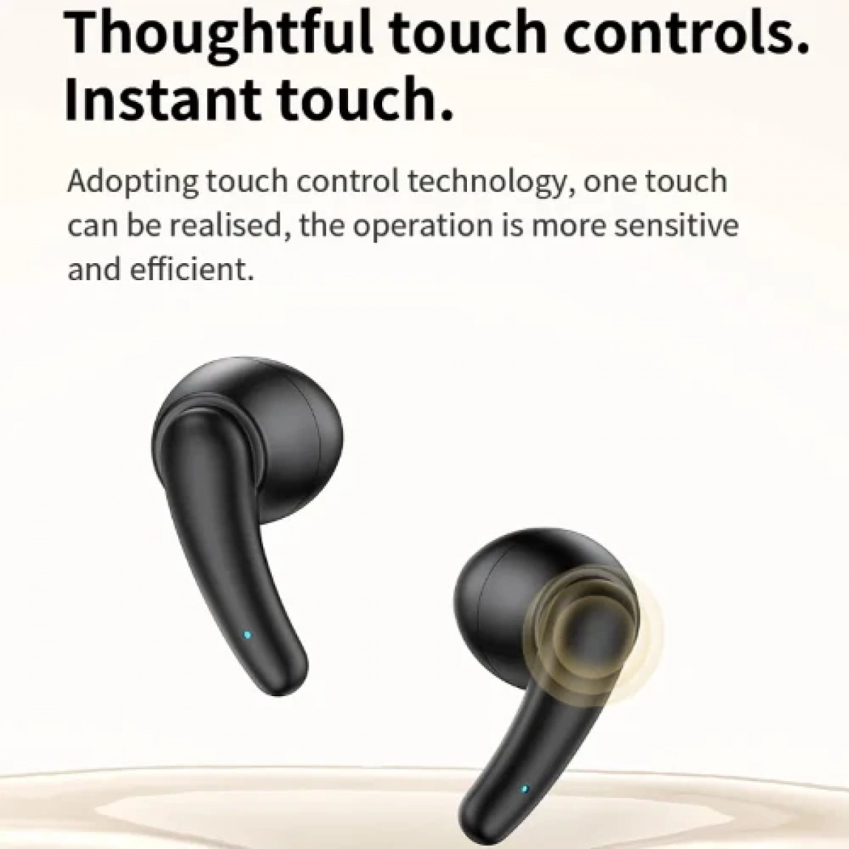 Ακουστικά True Wireless Bluetooth 5.3 με μικρόφωνο HD Hifi Sound TWS Awei T75 - Λευκά