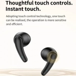 Ακουστικά True Wireless Bluetooth 5.3 με μικρόφωνο HD Hifi Sound TWS Awei T75 - Λευκά