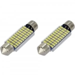 Λαμπάκια LED Πλαφονιέρας C5W 12V 39mm 30 SMD 6500K 2τμχ
