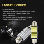 Λαμπάκια LED Πλαφονιέρας C5W 12V 39mm 30 SMD 6500K 2τμχ