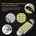 Λαμπάκια LED Πλαφονιέρας C5W 12V 39mm 30 SMD 6500K 2τμχ