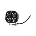 LED Προβολάκι 40W 10-30V Λευκού Φωτισμού Αδιάβροχο IP67 360º OEM FD-40W – Μαύρο