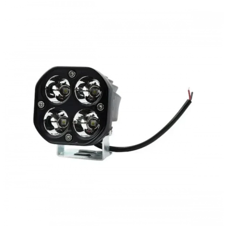 LED Προβολάκι 40W 10-30V Λευκού Φωτισμού Αδιάβροχο IP67 360º OEM FD-40W – Μαύρο